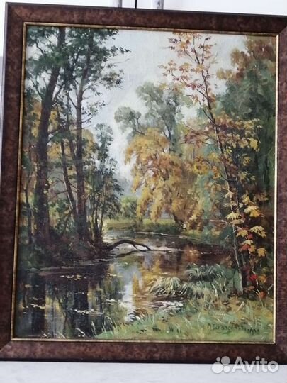 Картина маслом на холсте пейзаж