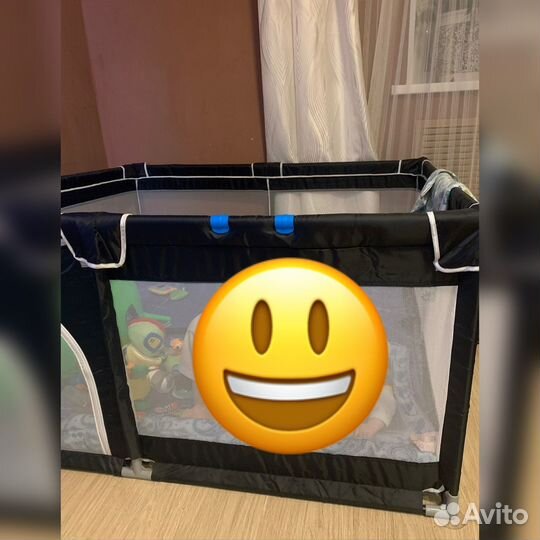 Большой детский манеж бу