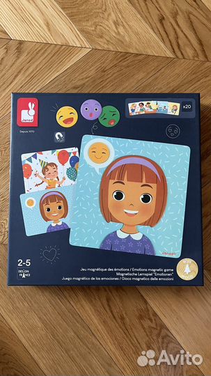 Новая игра Эмоции Janod магнитная