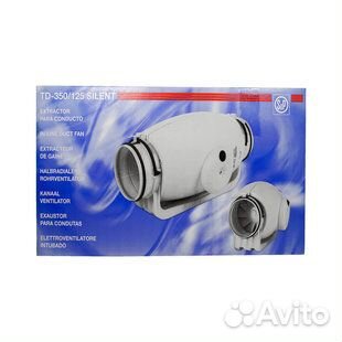 Вытяжной канальный вентилятор Soler&Palau TD-350/1