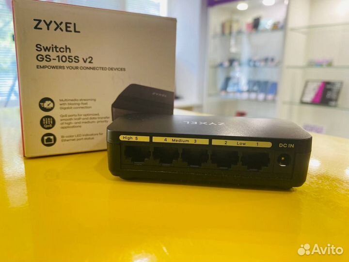 Коммутатор zyxel GS-105S v2