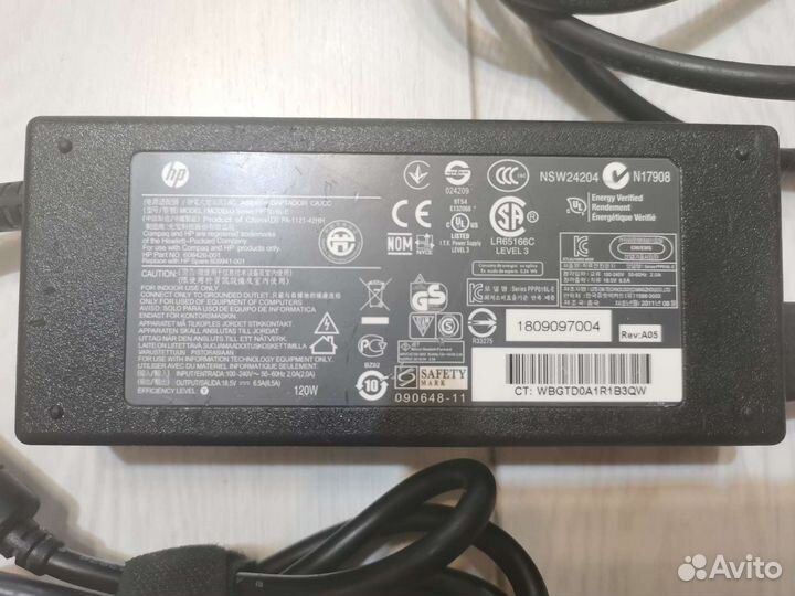 Блок питания для ноутбука hp ppp016l-E