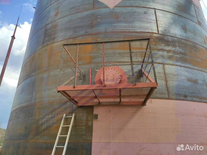 Резервуар Горизонтальный Стальной на заказ 100/40