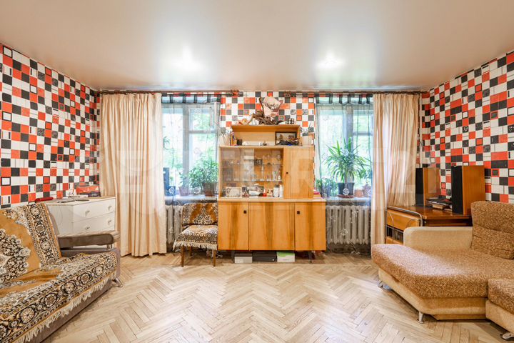 3-к. квартира, 84,4 м², 1/4 эт.