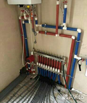 Водяной теплый пол, отопление, водоснабжение