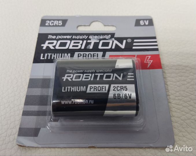 Аккумуляторные батареи Robiton, CR-V3