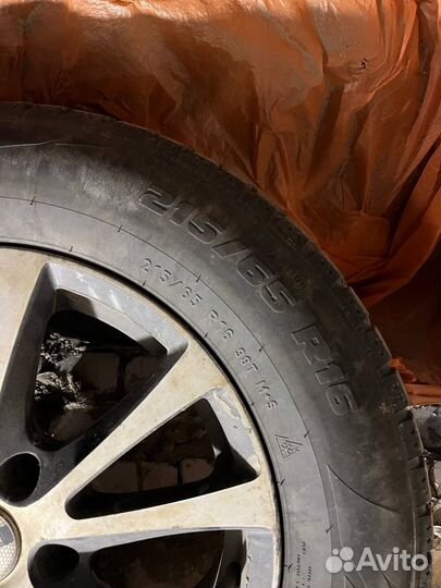 Литые диски r16 на renault duster