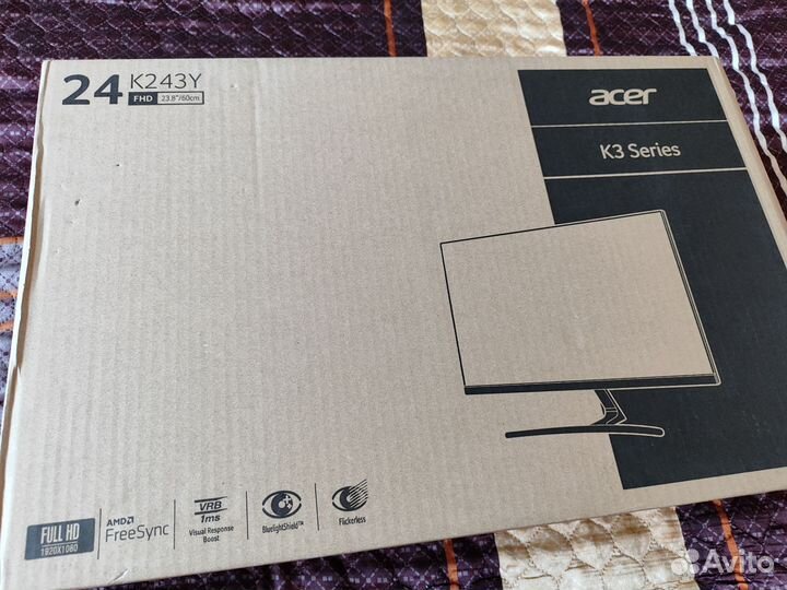 Новый монитор 24 Full Hd