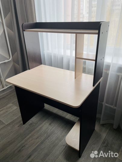 Компьютерный стол Грета-2 (венге/дуб молочный)