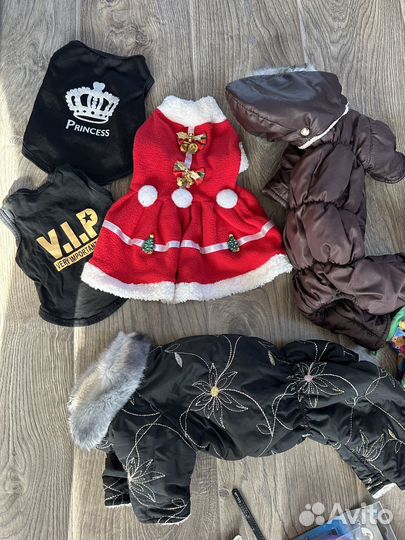 Одежда для маленькой собаки, новая и бу