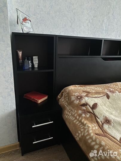 Кровать двуспальная 140х200 с матрасом бу