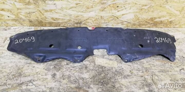 Защита бампера Toyota Corolla 9 (E120/E130) рест