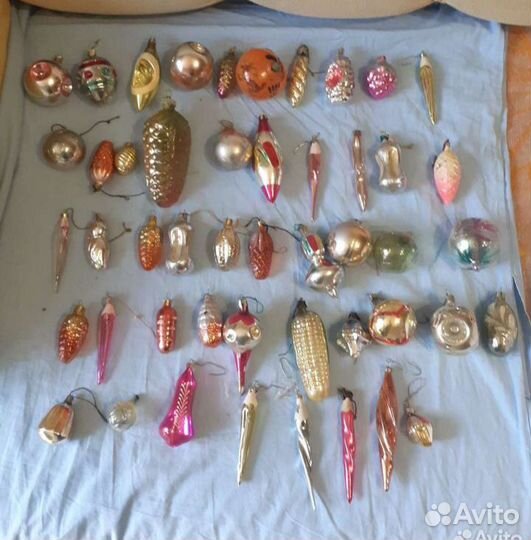 Ёлочные игрушки СССР