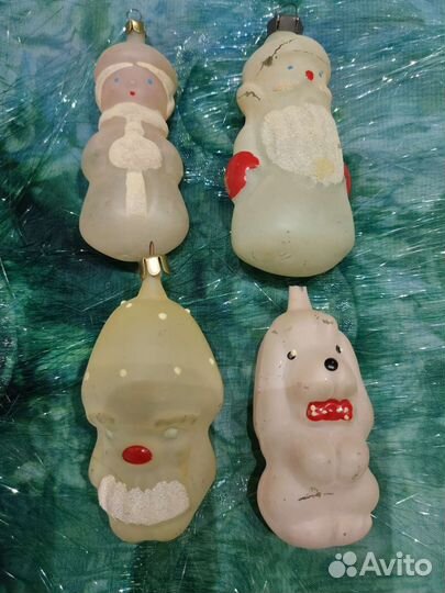 Елочные игрушки советские