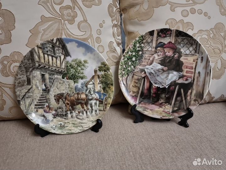 Тарелка декоративная коллекционная Англия