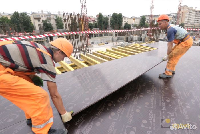 Аренда фанеры ламинированной. Аренда опалубки