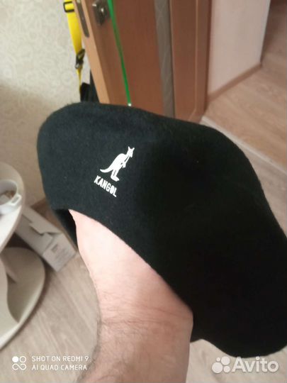 Берет черный kangol