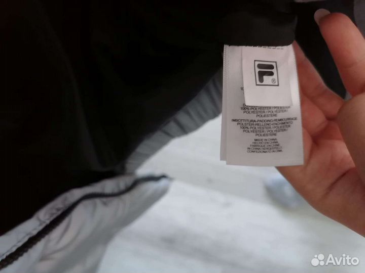 Куртка-бомбер светоотражающая fila оригинальная