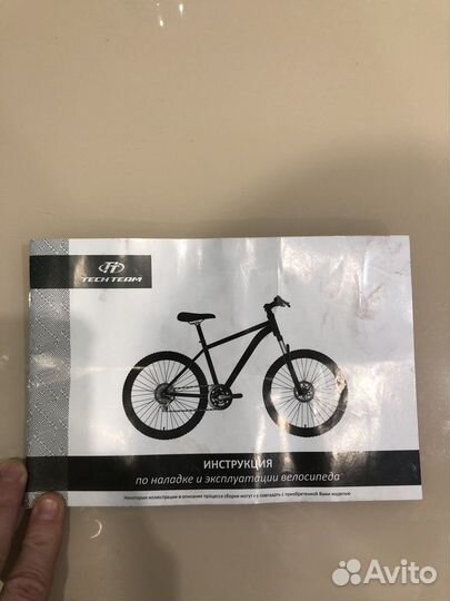 Велосипед tech team