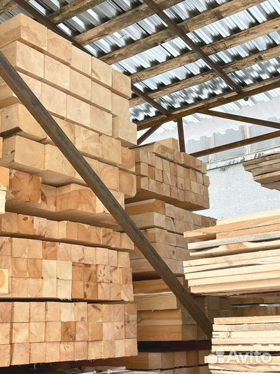 Доска строганная 25х100х6000мм