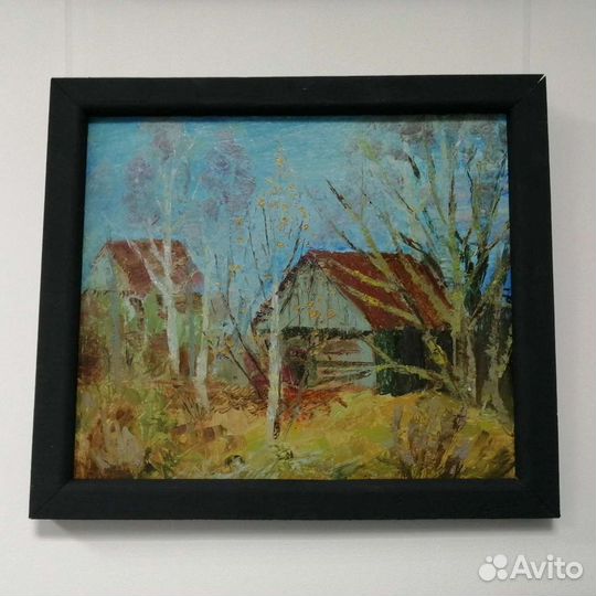 Картина маслом пейзаж