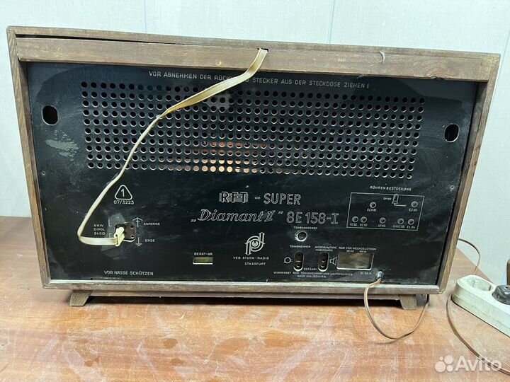 Ламповый приёмник Stassfurt. 234