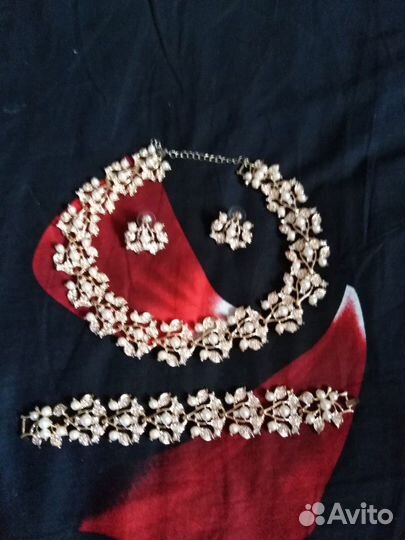 Ожерелье. набор свадебный