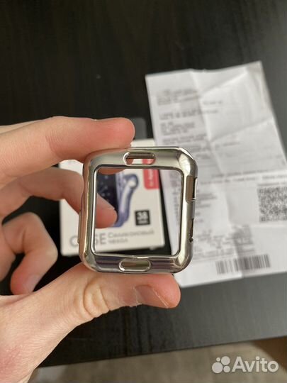 Силиконовый чехол для apple watch