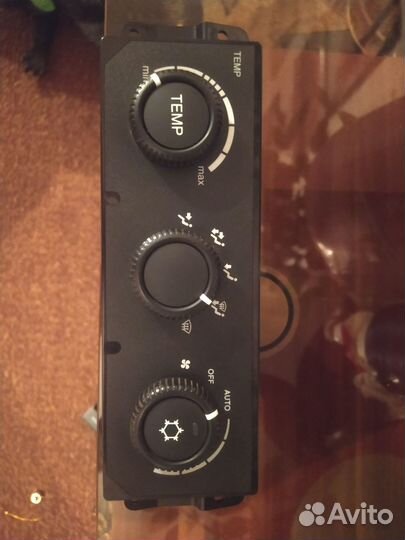 Блок управление печки на Приору фирмы Панасоник