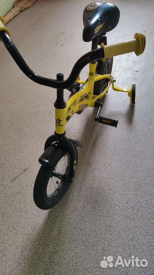Детский велосипед 4-х колесный