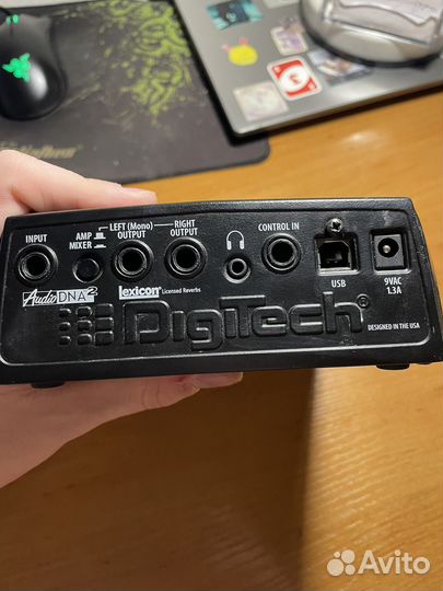 Гитарный процессор digitech rp155
