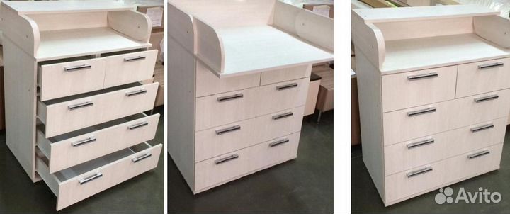 Комод с пеленальным столиком