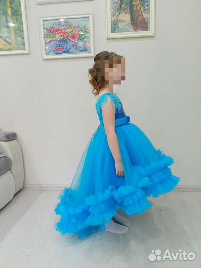 Платье на выпускной размер 128-134