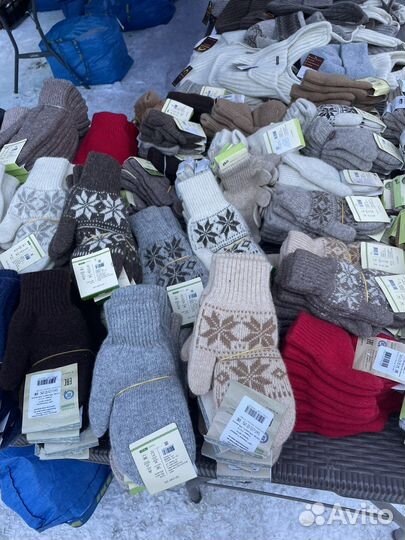 Носки из натуральной шерсти из Монголии