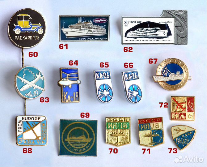 Значки СССР