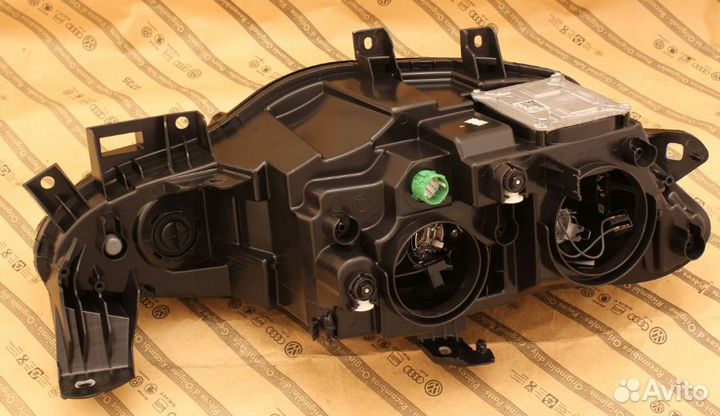 Фара левая fiat tipo 2 II линза + LED