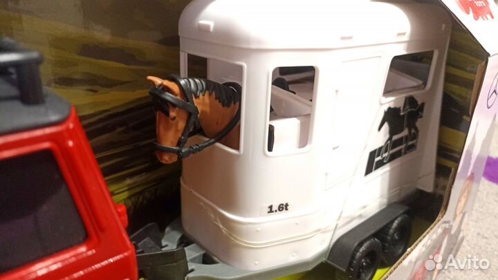 Новый Джип интерактивный,коневоз и аксессуары