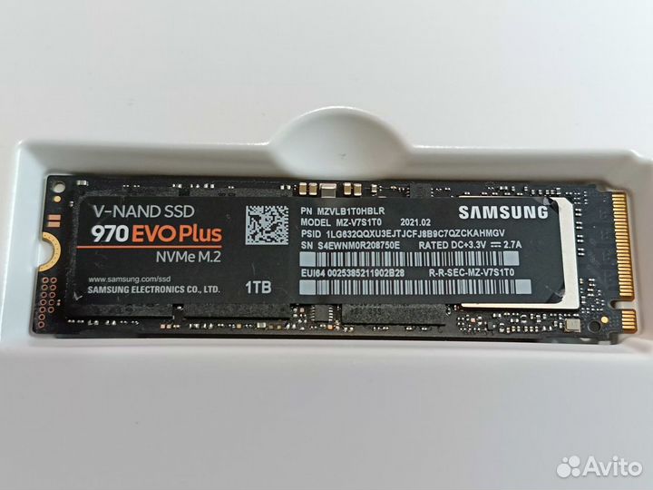 SSD Samsung 970 EVO Plus 1Tb