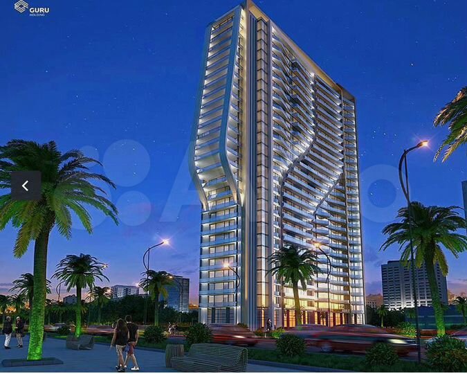 Квартира-студия, 30,5 м² (Грузия)