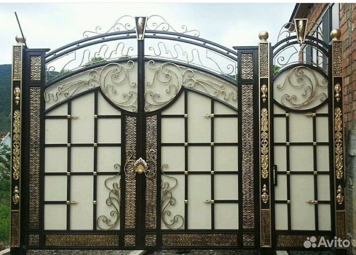 Кованные ворота