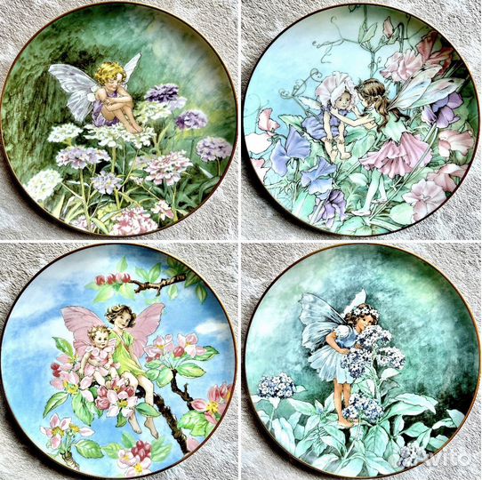 Шикарные Heinrich Villeroy Boch Цветочные феи