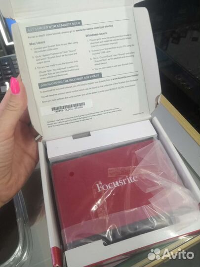Focusrite Scarlett Solo 2nd gen зв/к