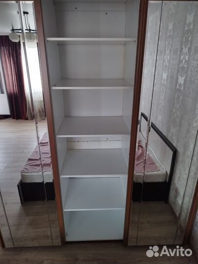 Шкаф купе с зеркалом бу