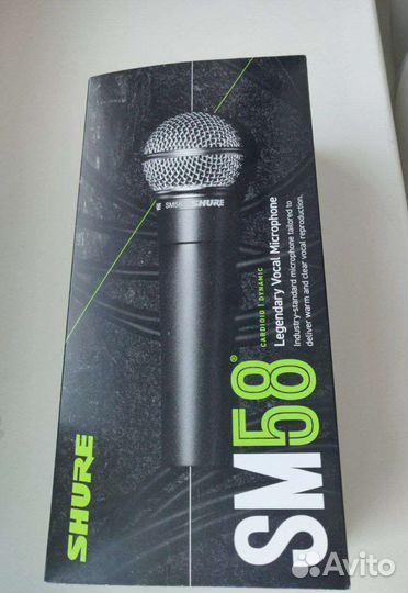Микрофон Shure sm58 с проводом