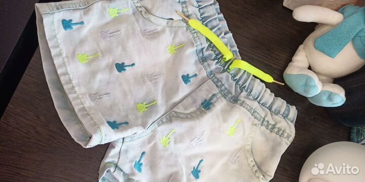 Шорты на девочку от 12 месяцевц