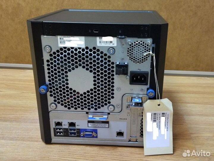 Сервер HP MicroServer Gen8 E3-1260L / 16GB