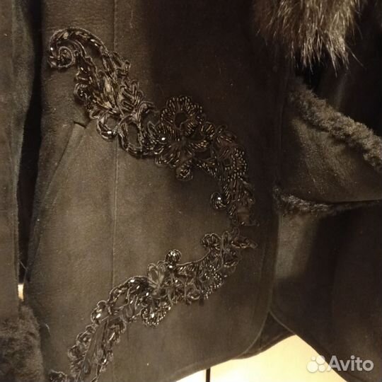 Дубленка натуральная женская 42 44