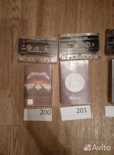 Аудиокассеты Metallica. Nightwish.Guns n roses