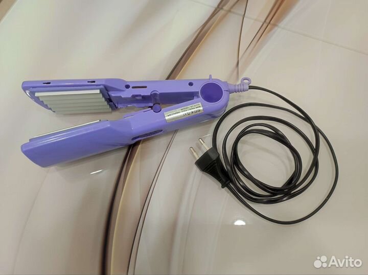 Выпрямитель утюжок, гофре для волос