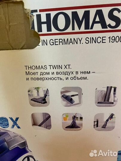 Пылесос thomas twin xt